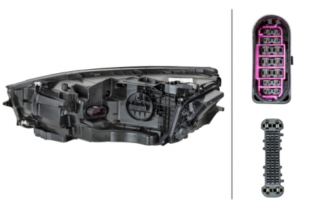 Far dreapta (LED, electric, cu iluminare in viraje LED, cu lumini de zi LED) AUDI A7 2014-2018 [1]