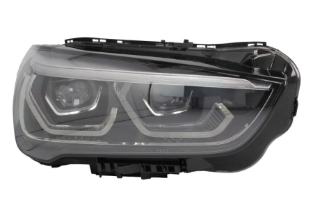 Iluminat auto - Far Dreapta (LED, electric, cu motor, culoare insert: negru) potrivit BMW X1 F48 2015-2022