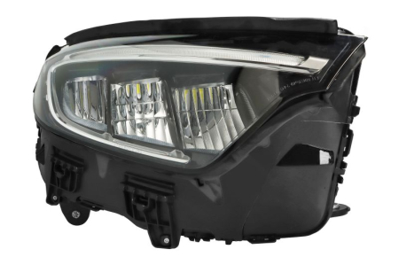 Iluminat auto - Far Dreapta (LED, electric, cu motor, culoare insert: negru) potrivit MERCEDES GLC X254 dupa 2022