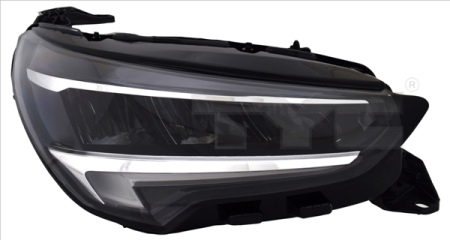 Far Dreapta LED, electric, cu motor, fara controler LED potrivit OPEL CORSA F 2019-2023 [1]