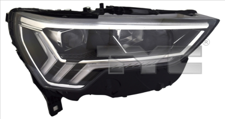 Far Dreapta LED, electric, cu motor, fără modul de lumini de zi cu LED; nici un controler potrivit AUDI Q3 F3 dupa 2018 [1]