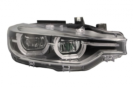 Faruri - Far Dreapta potrivit BMW 3 F30, F31, F80 2015-2019 (LED, electric, cu motor)