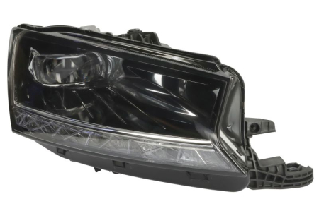 Iluminat auto - Far Dreapta LED, electric, cu motor potrivit SKODA FABIA III 2018-2021