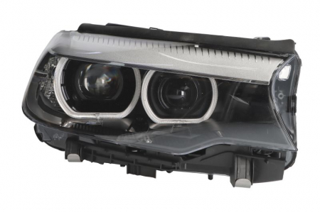 Faruri - Far Dreapta potrivit BMW 5 (G30, F90), 5 (G31) (LED, LED/PY21W, cu motor)