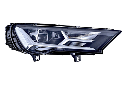 Iluminat auto - Far dreapta (LED/PWY24W, cu motor, cu stecher) potrivit AUDI Q7 4M 06.19-
