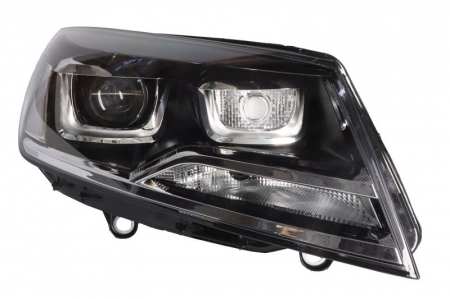 Faruri - Far Dreapta potrivit VW TOUAREG 2014-2018 (PWY24W/W21, electric, cu motor, xenon)