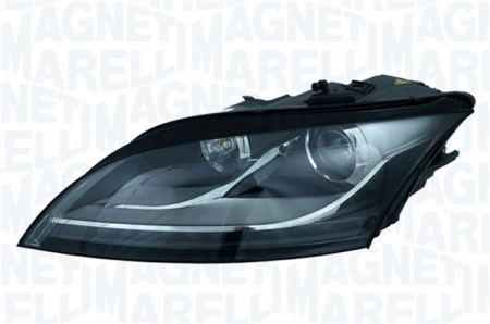Iluminat auto - Far Dreapta potrivit AUDI TT 2006-2014 (xenon, D1S/LED/PY21W, automat, cu motor, culoare insert: negru)