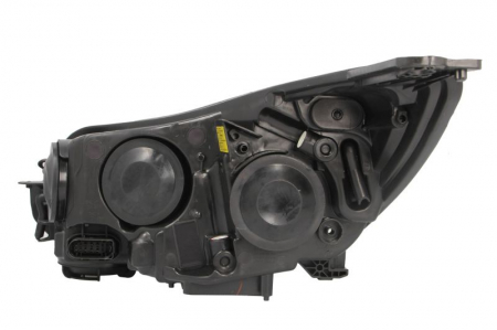 Far Dreapta potrivit FORD FOCUS III; FORD USA FOCUS (xenon, D3S/H1/H7/LED/PY21W, electric, cu motor, culoare insert: cromat, culoare semnalizator: transparent) [1]
