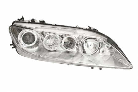 Far fata dreapta (2*H1, electric, cu motor, culoare interior: cromat) potrivit MAZDA 6 -03.05 [0]