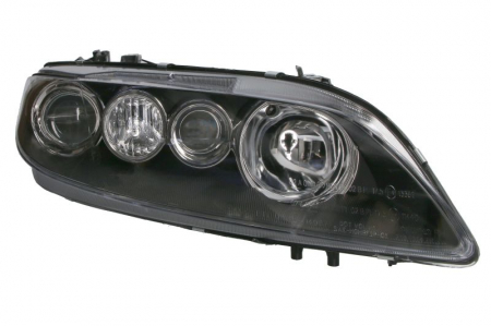 Faruri - Far fata Dreapta potrivit MAZDA 6 (2*H1/H3, electric, cu motor, culoare insert: negru, culoare semnalizator: transparent)