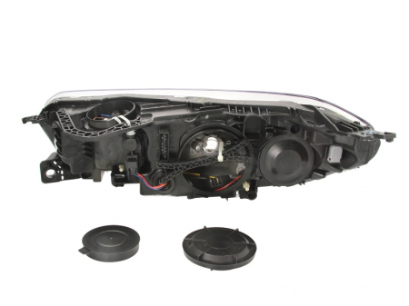 Far fata dreapta (2*H7/H1, electric, cu motor, culoare interior: cromat) potrivit CITROEN C5 II, C5 III [1]