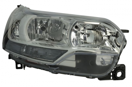 Piese Auto - Far fata Dreapta (2*H7/H1, electric, fara motoras, culoare interior: cromat) potrivit CITROEN C5 II, C5 III 02.08-11.10
