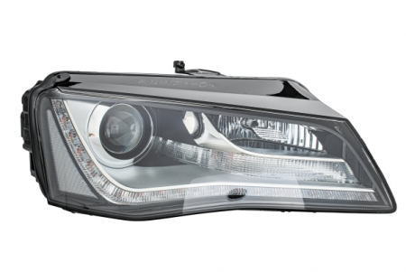 Faruri - Far fata Dreapta potrivit AUDI A8 D4 2009-2013 (bi-xenon, D3S/H7/PSY24W, electric, cu motor, bec)
