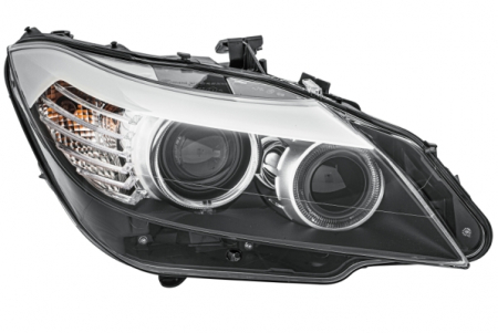 Far fata Dreapta potrivit BMW Z4 (E89) pana in 2013 (bi-xenon, D3S/H8/PY24W, cu motor, culoare insert: cromat) [2]