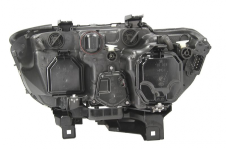 Far fata Dreapta (bi-xenon/halogen, D2S/H7/PY21W, electric, cu motor, bec, culoare insert: negru, culoare semnalizator: transparent) potrivit BMW 7 (E65, E66, E67) [1]