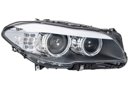 Far fata Dreapta potrivit BMW 5 (F10), 5 (F11) 2009-2013 (bi-xenon/LED, D1S/LED, electric, cu motor) [2]