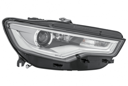 Far fata Dreapta potrivit AUDI A6 ALLROAD C7, A6 C7 pana in 2014 (bi-xenon/LED, D3S/H7/LED/PSY24W, cu motor) [0]