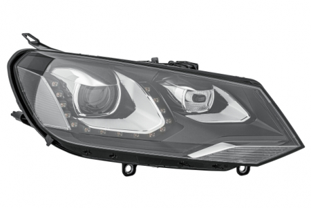 Far fata Dreapta potrivit VW TOUAREG 2010-2014 (bi-xenon/LED, D3S/LED/WY21W, electric, cu motor) [2]