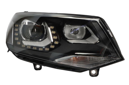 Iluminat auto - Far fata Dreapta (bi-xenon/LED, D3S/LED/WY21W, electric, cu motor) potrivit VW TOUAREG -03.18