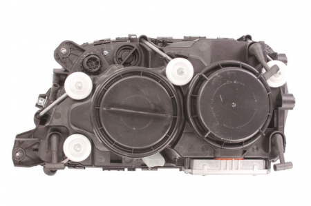 Iluminat auto - Far fata Dreapta (D1S/H1/PY21W/W5W, manual, culoare insert: cromat, culoare semnalizator: transparent) potrivit MERCEDES ACTROS MP2 / MP3 10.02-