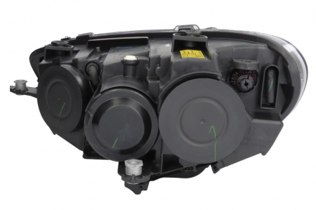 Far fata Dreapta (D1S/H7/P21W, electric, cu motor, culoare insert: negru) potrivit VW SCIROCCO III [1]