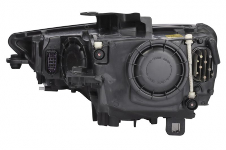 Far fata Dreapta potrivit AUDI A3 (D3S/LED/PWY24W, electric, cu motor, culoare insert: gri) [1]