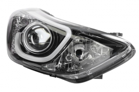 Faruri - Far fata Dreapta potrivit HYUNDAI ELANTRA IV, ELANTRA V (D5S/H7/LED/PY21W, electric, fara motoras)