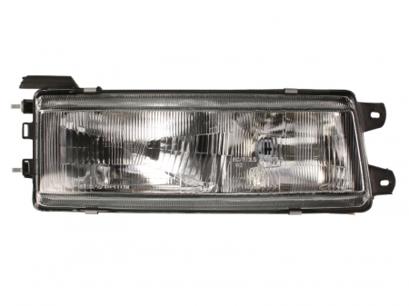 Far fata dreapta (H1/H4, mecanic, fara motoras, culoare interior: argintiu) potrivit MITSUBISHI COLT III, LANCER IV -05.92 [0]