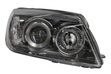 Far fata Dreapta (H1/H7, electric, cu motor, culoare insert: gri, culoare semnalizator: transparent) potrivit CHEVROLET CAPTIVA [0]