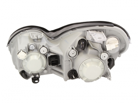 Far fata Dreapta (H1/H7, electric, fara motoras, culoare insert: cromat, culoare semnalizator: transparent) potrivit HYUNDAI SONATA IV [1]