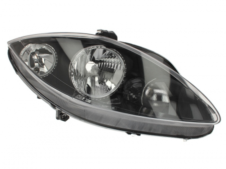 Far fata Dreapta (H1/H7, electric, fara motoras, culoare insert: negru) potrivit SEAT ALTEA, ALTEA XL, LEON, TOLEDO III -05.09 [0]