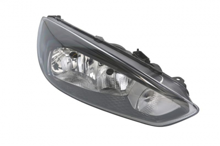 Faruri - Far fata dreapta potrivit FORD FOCUS III (H1/H7/LED/PY21W, electric, cu motor, culoare interior: negru)