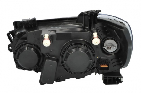 Far fata Dreapta (H1/H7/PY21W/W5W, electric, cu motor, culoare insert: negru, culoare semnalizator: alb) potrivit CHEVROLET AVEO [1]