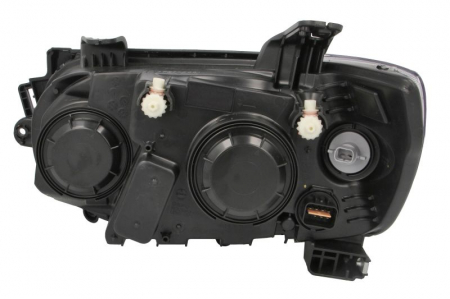 Far fata Dreapta (H1/H7/PY21W/W5W, electric, cu motor, culoare insert: negru, culoare semnalizator: alb) potrivit CHEVROLET AVEO [1]
