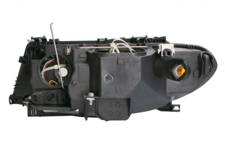 Far fata Dreapta (H1/H7/PY21W/W5W, electric, cu motor, culoare insert: negru, culoare semnalizator: alb) potrivit HYUNDAI I30 -03.12 [1]