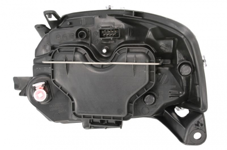 Far fata dreapta (H1/H7/PY21W/W5W, electric, mecanic, cu motor, culoare semnalizator: afumat) potrivit CITROEN C3 I -10.05 [1]