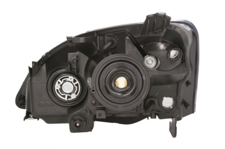 Far fata dreapta (H1/HB3, electric, fara motoras, culoare interior: negru, culoare semnalizator: greu afumat) potrivit HONDA CIVIC VII 01.03-12.06 [1]