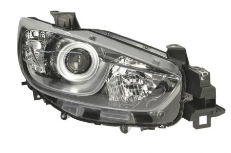 Far fata dreapta (H11/H15/PY21W/W5W, electric, fara motoras, culoare interior: cromat) potrivit MAZDA CX-5 [0]