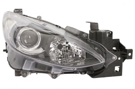 Far fata Dreapta potrivit MAZDA 3 (H11/H15/W5W, electric, fara motoras) [0]