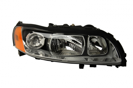 Faruri - Far fata dreapta potrivit VOLVO S60 I, V70 II, XC70 I (H11/H9, electric, fara motoras, culoare interior: negru)
