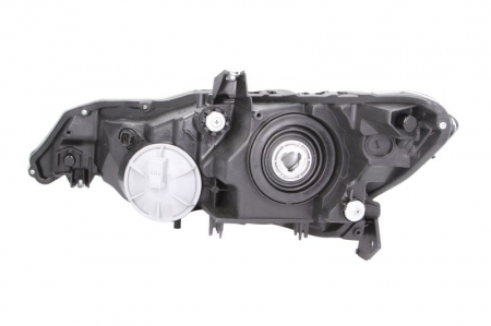 Far fata Dreapta (H11/HB3, electric, fara motoras, culoare insert: argintiu, culoare semnalizator: gri) potrivit HONDA INSIGHT [1]