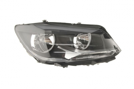 Far fata dreapta potrivit VW CADDY ALLTRACK, CADDY ALLTRACK/MINIVAN, CADDY III, CADDY III/MINIVAN, CADDY IV, CADDY IV/MINIVAN (H15/H7, electric, cu motor, culoare interior: negru) [0]