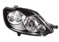 Faruri - Far fata dreapta potrivit VW GOLF PLUS V (H15/H7, electric, cu motor, culoare interior: negru)
