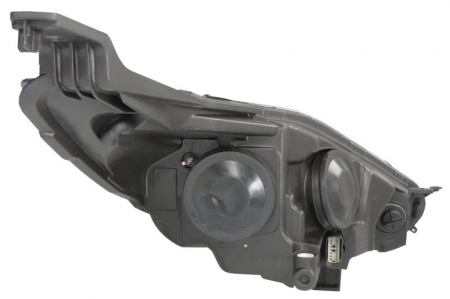 Far fata Dreapta potrivit FORD FIESTA VI (H15/H7/PY21W/W5W, electric, cu motor, culoare insert: cromat, culoare semnalizator: transparent) [1]