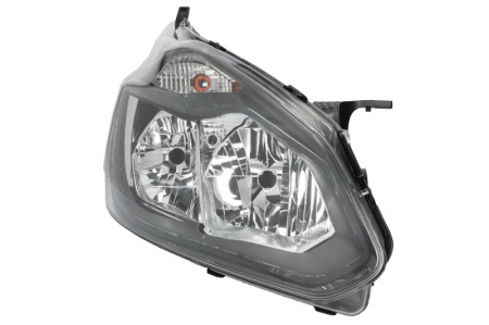 Far fata Dreapta (H15/H7/PY21W/W5W, electric, cu motor, culoare insert: negru) potrivit FORD TOURNEO CUSTOM V362, TRANSIT CUSTOM V362 [0]