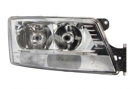 Iluminat auto - Far fata Dreapta (H21W/H7/LED/PY21W, manual, fara motoras, functie Lumina zi) potrivit MAN TGS I, TGX I 06.06-