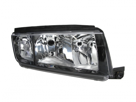 Far fata dreapta (H3/H7/PY21W/W5W, electric, fara motoras, culoare interior: negru, culoare semnalizator: alb) potrivit SKODA FABIA I, FABIA I PRAKTIK [0]