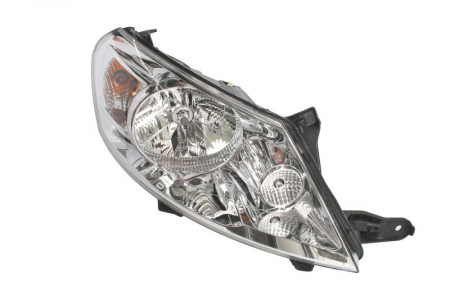 Far fata Dreapta potrivit CITROEN JUMPY II; PEUGEOT EXPERT, EXPERT TEPEE pana in 2016 (H4, electric, cu motor, culoare insert: cromat, culoare semnalizator: transparent) [0]