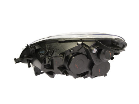 Far fata Dreapta potrivit PEUGEOT PARTNER TEPEE, PARTNER/MINIVAN (H4, electric, cu motor, culoare insert: cromat) [1]