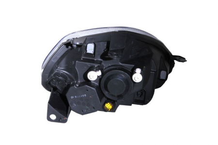 Far fata dreapta (H4, electric, cu motor, culoare interior: argintiu, culoare semnalizator: galben) potrivit ABARTH GRANDE PUNTO, PUNTO; FIAT GRANDE PUNTO, PUNTO/HATCHBACK [1]